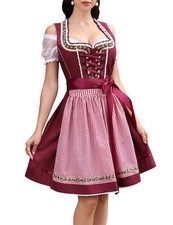 Clearlove Women's Oktoberfest Costume Dress Dirndl Dresses Women German Beer