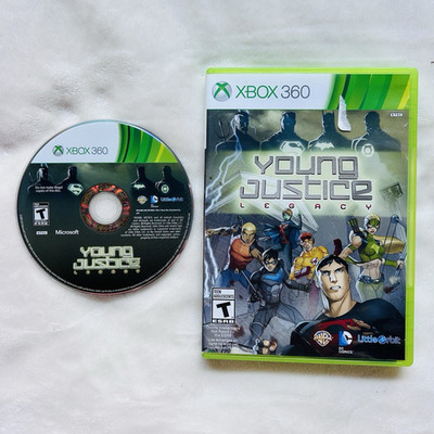 Little Orbit Young Justice Legacy Xbox 360 T Teen NTSC-U/C Game Disc w/ Case
