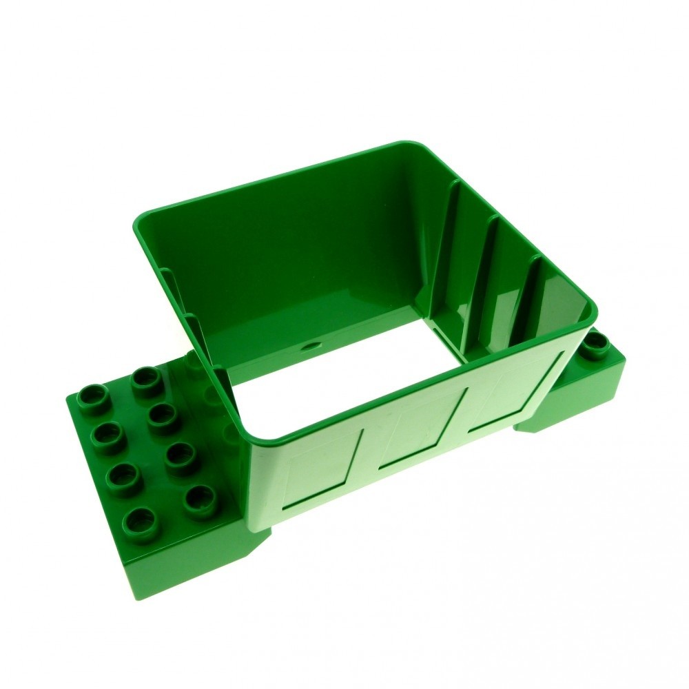1x Lego Duplo Ball Track Funnel 2x4 Green Pour Train 3266 4129959 31025