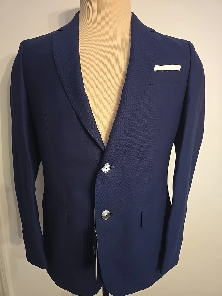 HUGO BOSS Black TAG New Men’s pockets Modern Style Blazer Jacket Size 36 R - Image 3 of 4