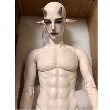 Bare Doll 1/3 BJD Doll Joint Resin Face Makeup Horn Monster Boy (Real Picture)