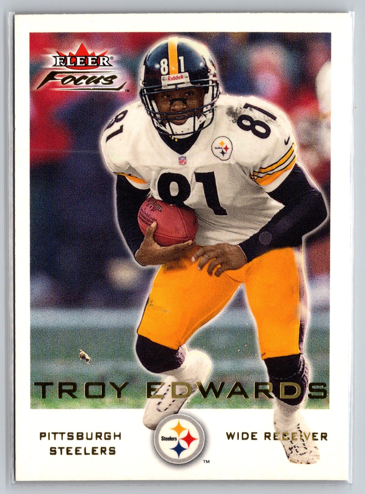 2000 Fleer Focus #25 Troy Edwards