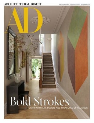 ARCHITECTURAL DIGEST-DECEMBER 2025-BOLD STROKES-NEW-FAST SHIPPING