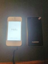 iPhone 4 White Sprint A1349 8 GB CDMA Fast Ship Good Used