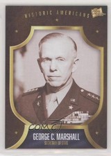 2017 The Bar Pieces of the Past Historic Americans George C Marshall #116 5ui