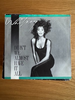 Whitney Houston - Didn' We Almost Have It All / Shock Me - 1987 US Soul 7'' vinyl