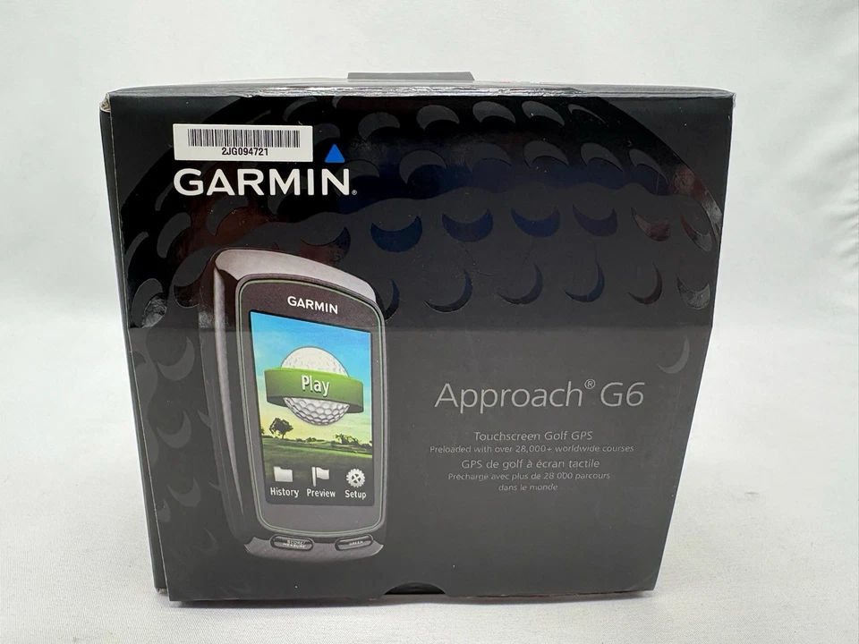 Garmin Approach G6 Handheld Touchscreen Golf Course GPS With Clip - Image 3 of 4