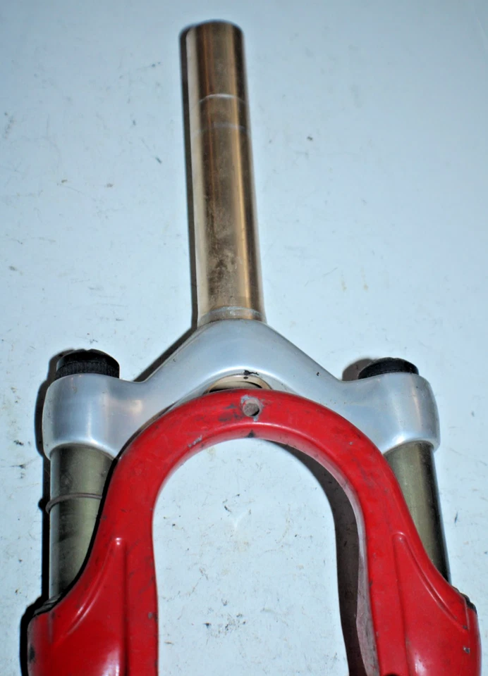 MTB Suspension MTB Fork 26" 11/8" Threadless 165mm Canti Disc Orange USA Shipper - Image 4 of 4