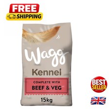 Nutritious 15kg Beef & Veg Dry Dog Food - Strong Teeth, Skin & Coat Support 2.00 per kilo
