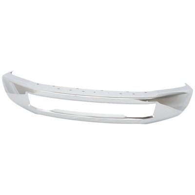1-Piece Front Bumper For Ford F-450 Super Duty 2017-2019 w/ Fender Flares Chrome