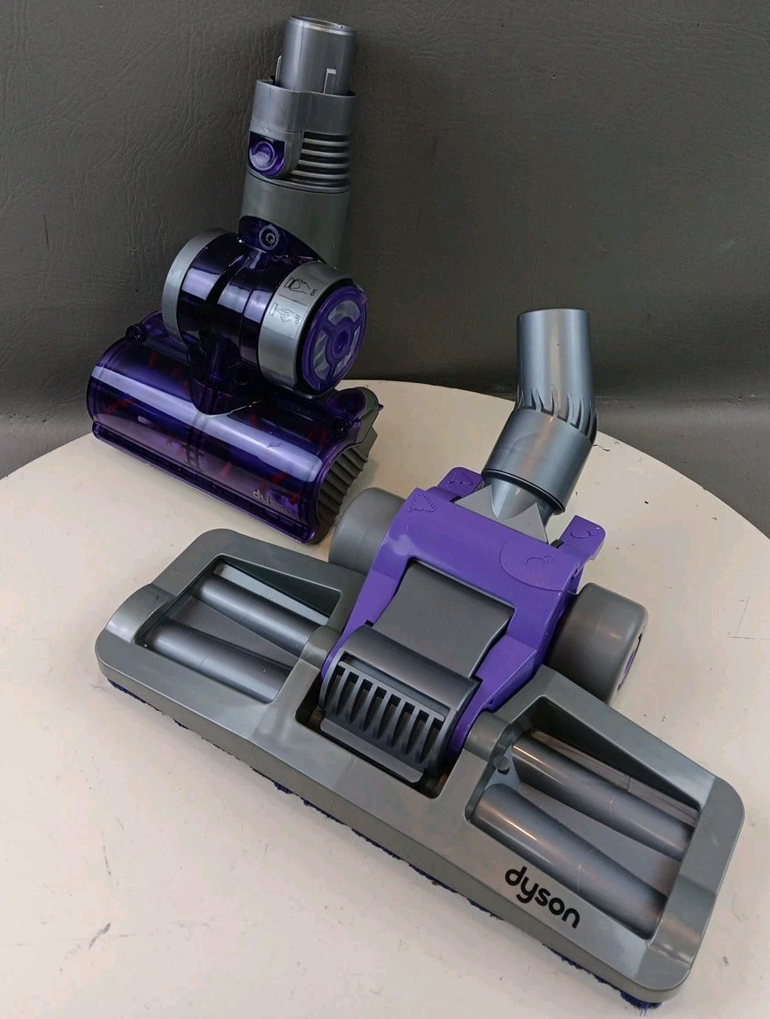 Dyson Low Reach Bare Floor Head and Mini Turbine Head Attachments