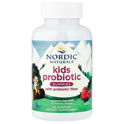 Nordic Naturals, Kinder Probiotische Gummis, Great Berry, 60 Gummis