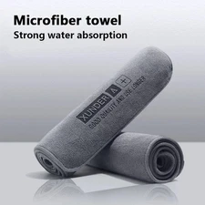 30x30/60CM Car Wash Microfiber Towel Car Cleaning Drying Cloth Hemming Car Care 