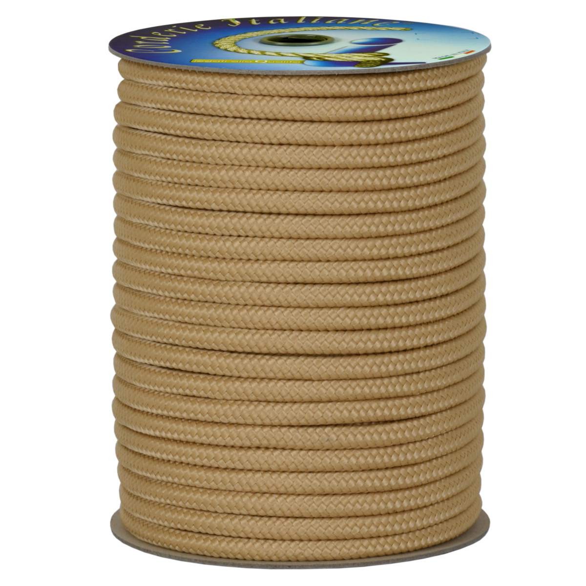 Treccia polipropilene beige 4 mm - 100 mt