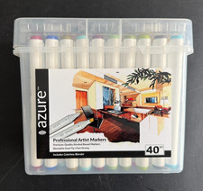 Light Use Royal  Langnickel Azure  40pc Color Marker Set