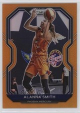 2021 Panini Prizm WNBA Orange Prizm 47/50 Alanna Smith #52 09q5