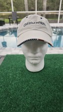 Gulfstream Cap Hat Beige Adjustable American Flag Baseball Cap