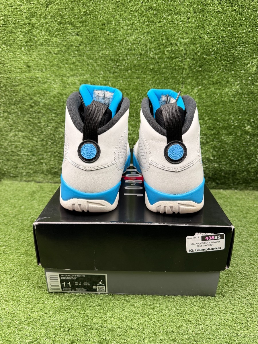 Size 11 - Air Jordan 9 Retro 2024 Powder Blue | eBay