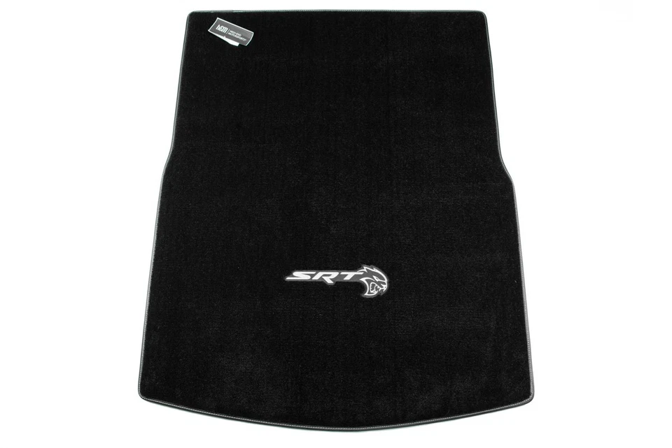 Juego completo de alfombrillas Durango SRT Hellcat 2016-2025 negras con logotipo hechas en EE. UU. Foto 3 de 4