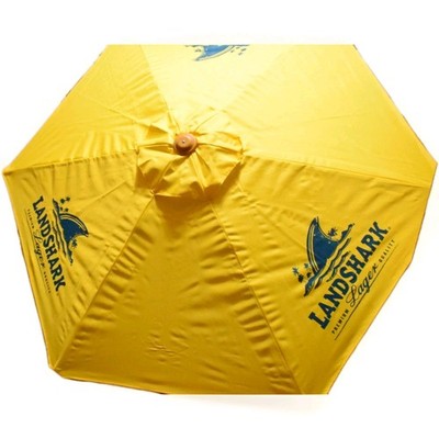 Landshark Premium Lager Logo Market Style Patio Umbrella 7  Tall New