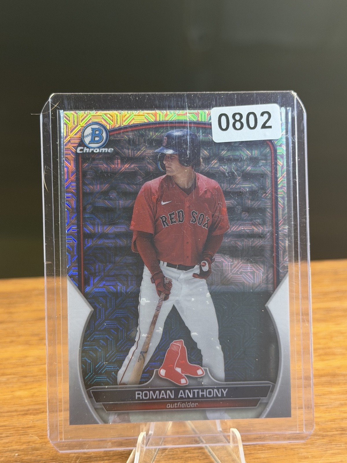 2023 Bowman Chrome - Prospects Roman Anthony #BCP-220 Mojo Refractor Not 1st