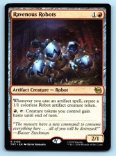 MTG Ravenous Robots Normal R Teenage Mutant Ninja Turtles TMT 106 NM Magic