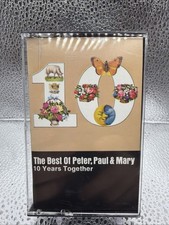 The Best Of Peter, Paul, Mary:10 Years Together Cassette, 1970