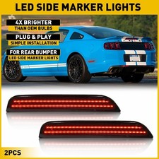 2X LED Side Marker Light Rear Set For 2010-20...