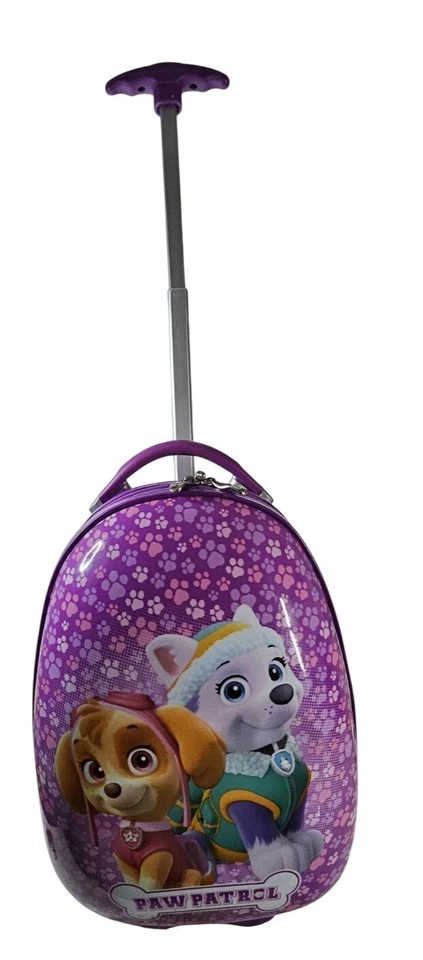 Maleta escolar Heys Rolling para niños Paw Patrol Skye y Everest púrpura Foto 2 de 4