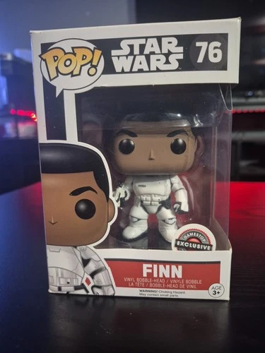 Funko Pop! Vinyl: Star Wars - Finn (as Stormtrooper) - GameStop (Exclusive) #76