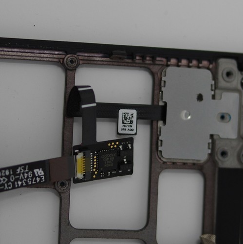 Dell OEM XPS 13 7390 9310 2-w-1 Palmrest Touchpadowy zespół linii papilarnych - 45T4C - Zdjęcie 7 z 8