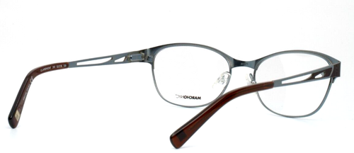MARCHON NYC Uptown Claremont 210 Brown Womens Cat Eye Eyeglasses 52-16-135 B:35 - Picture 6 of 11