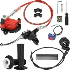 Upgrade Your Mini Bike: Hydraulic Brake + Throttle Kit for 79cc & 97cc Engines