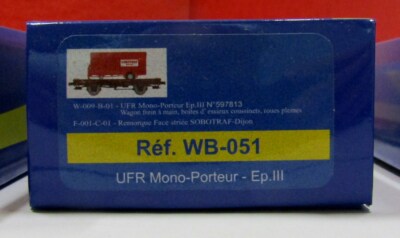 UFR MONO-PORTEUR CITERNE BOURGEY-MONTREUIL SNCF REE WB 151