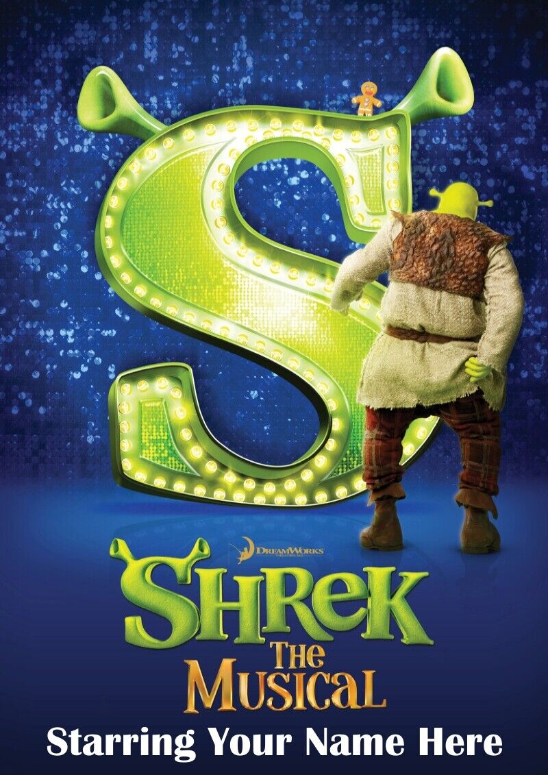 shrek the musical movie poster