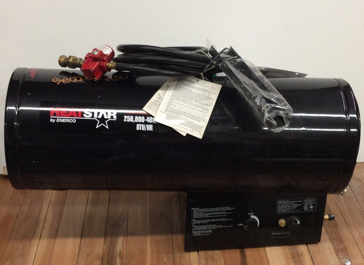 Enerco Heat Star Portable Heater MH400FAVT/HS400FAVT LP Turbo Heater  250-400 BTU | eBay