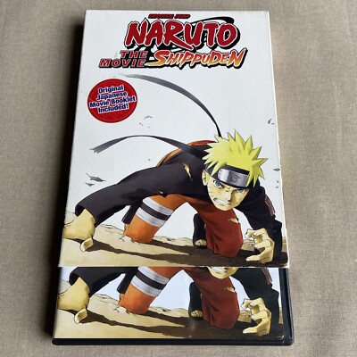 Shonen Jump: Naruto Shippuden: Movie (DVD Book 2007) W/ Slipcover Anime Viz +