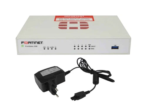 Fortinet Firewall FortiGate 30E with AC Adapter Managed FG-30E