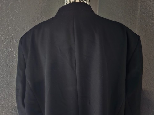 NEW Womans Liz Claiborne blazer jacket size 28 w BLACK - Picture 10 of 10