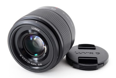 Panasonic LUMIX G 25mm f/1.7 ASPH H-H025 [Near Mint] w/Box from