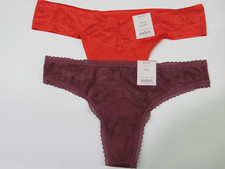 Women's Variety Thong 2 Pack Auden Size XS 0-2