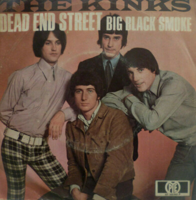 7'' 1966 BEAT GERMAN PYE MINT- ! KINKS : Dead End Street