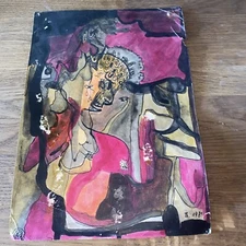 Roswitha Thieme New Leipzig School Signed Drawing 1981