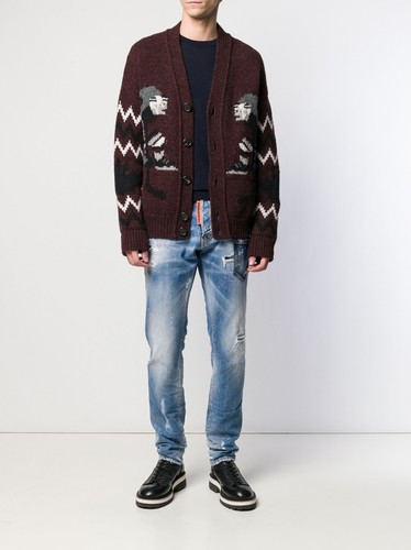 $895.00 EXCELLENT COND. DSQUARED2 5-POCKET RAVE ON JEANS M/ITALY USA SIZE 34-36. - Picture 3 of 17