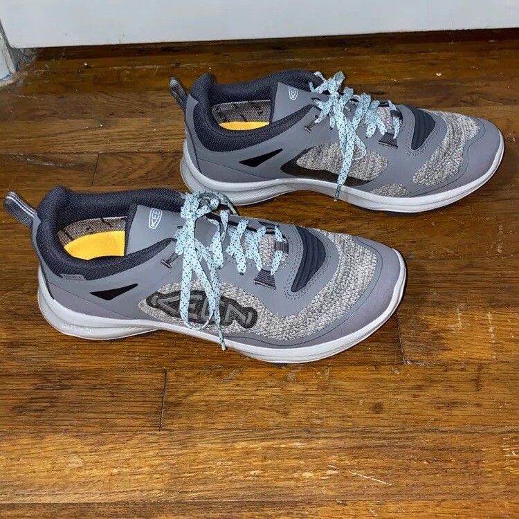 Scarpe Keen Terradora Flex Donna 9 5 Acciaio Grigio Escursionismo Low Top Trainer NO SCATOLA