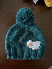 Infant / Baby CUTE Green Toddler Sheep Winter Beanie Cap Hat