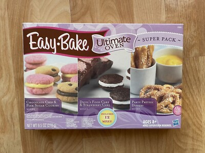 Easy-Bake Refill Super Pack Net WT 9.5OZ(270g) **11 Mixes** NEW
