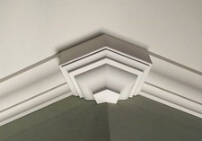 Crown Molding Corner Block fits 225 degree wall angle "CROWNCORNERS" brand block