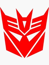 Transformers Decepticons Vinyl Die Cut Car Decal Sticker - FREE SHIPPING-