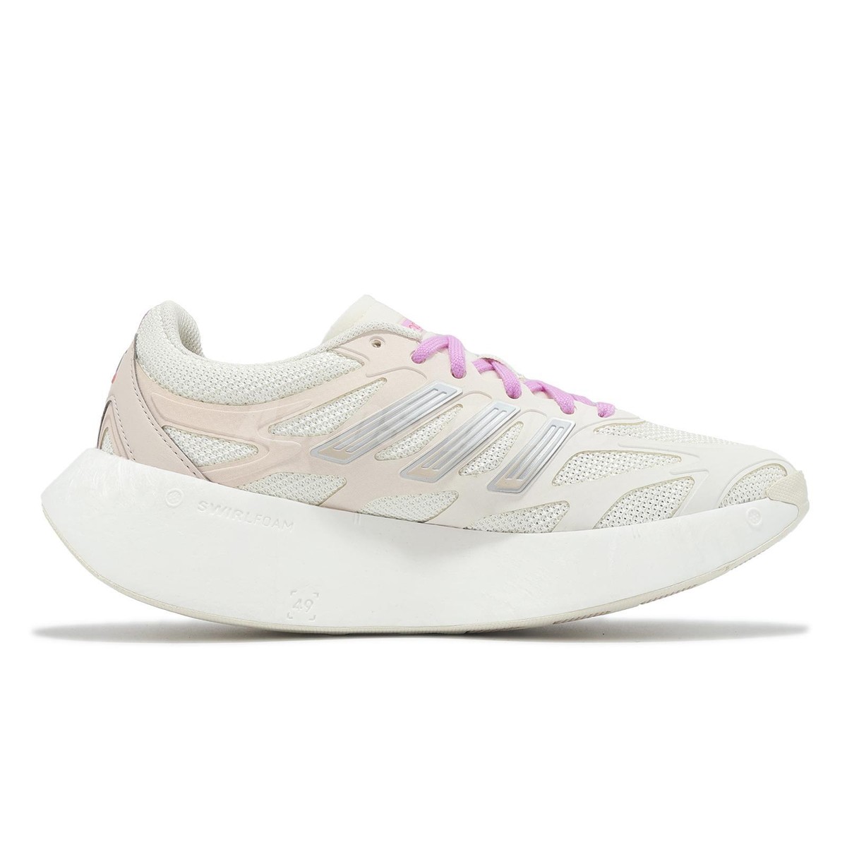 あーも adidas Adizero Aruku W White Putty Mauve Lilac Women Road